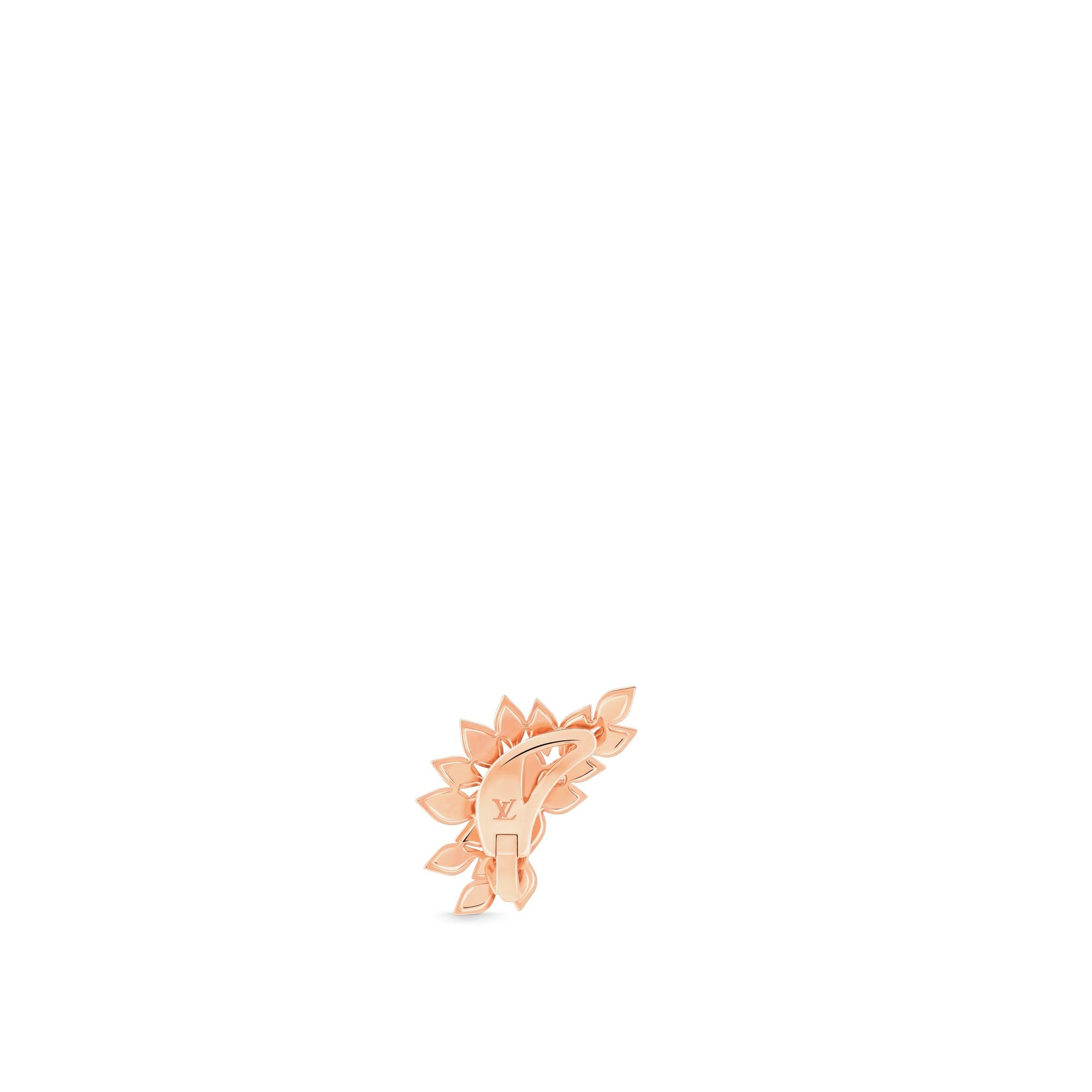  Categories Earrings Idylle Blossom Ear Cuff, Pink Gold And Diamonds - Per Unit | Louis Vuitton ® (Product zoom)