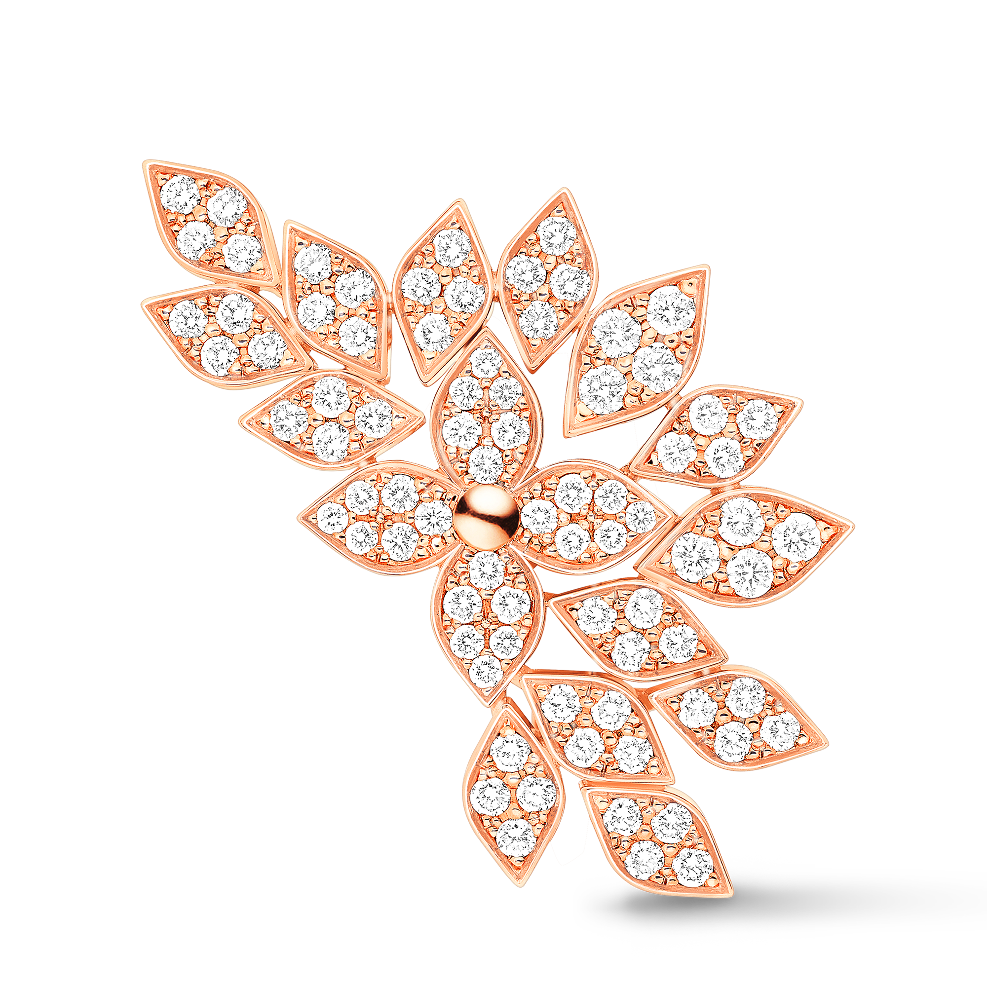  Categories Earrings Idylle Blossom Ear Cuff, Pink Gold And Diamonds - Per Unit | Louis Vuitton ® (Product zoom)