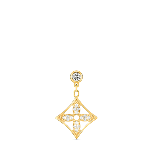 Categories Earrings Idylle Blossom Ear Stud, Yellow Gold And Diamonds - Per Unit | Louis Vuitton ® (Product zoom)