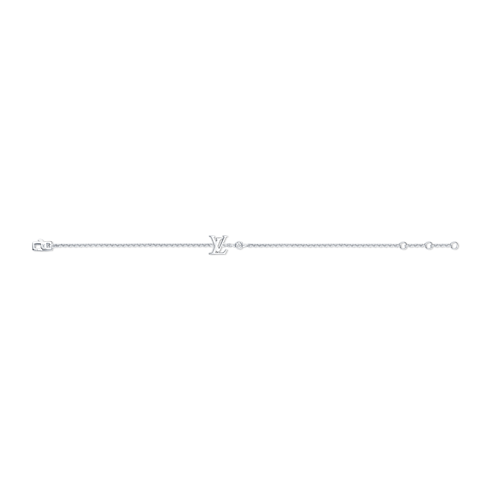 Categories All Fine Jewelry Idylle Blossom LV Bracelet, White Gold And Diamond | Louis Vuitton ® (Product zoom)