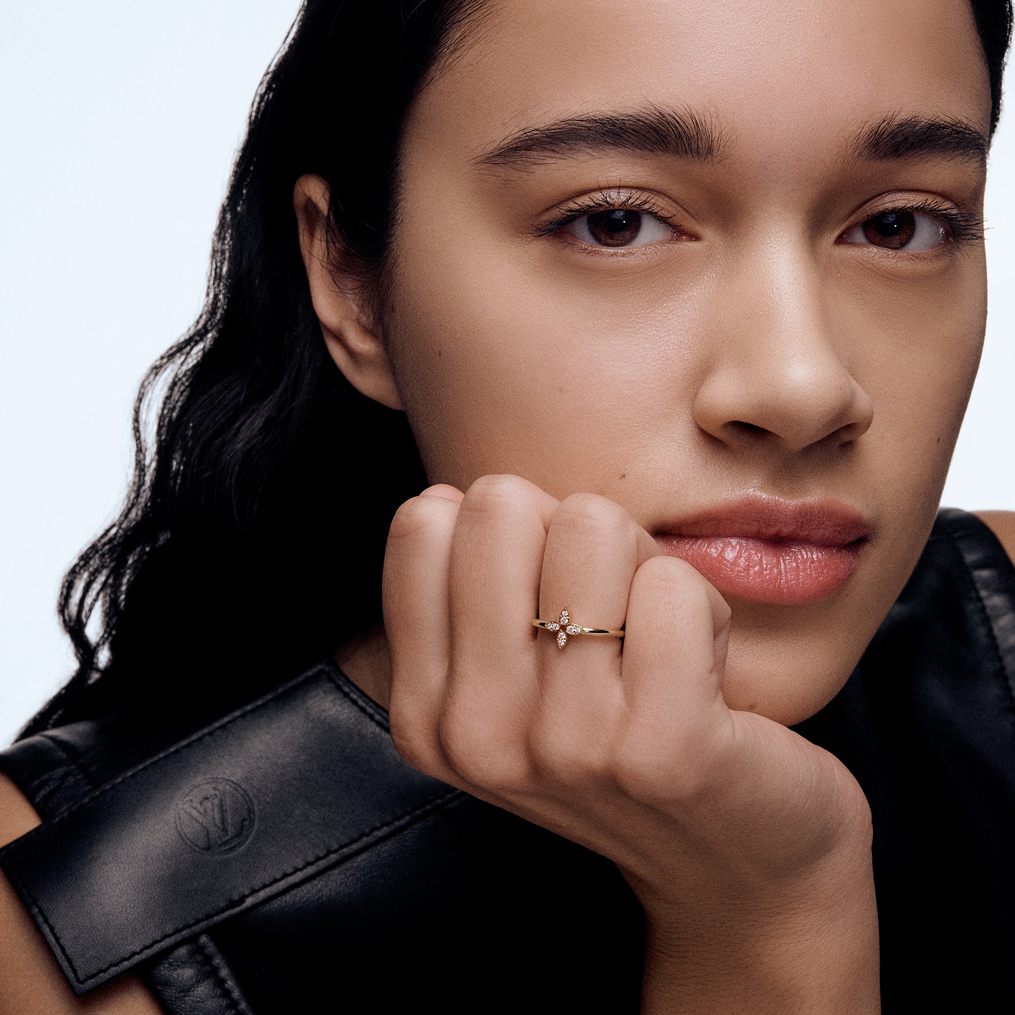  Categories Rings Idylle Blossom Single Ring, Pink Gold and Diamonds | Louis Vuitton ® (Product zoom)