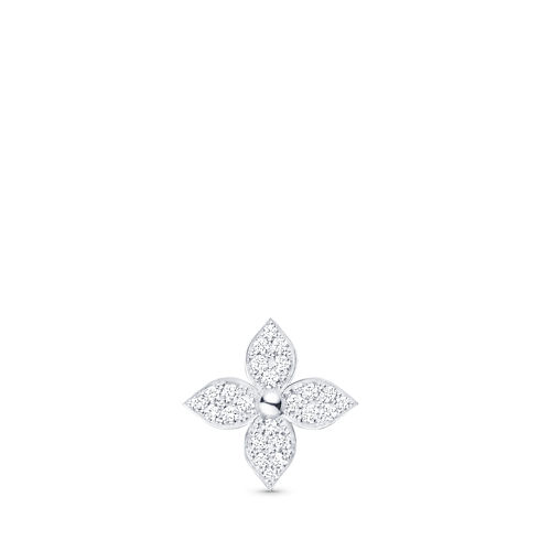 Categories Earrings Idylle Blossom Stud, White Gold And Diamonds - Per Unit | Louis Vuitton ® (Product zoom)