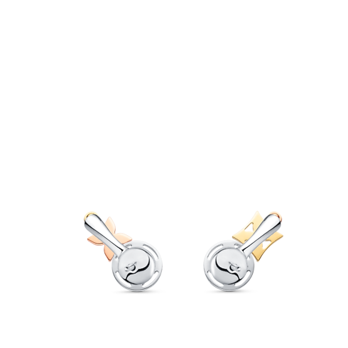 Categories All Fine Jewelry Idylle Blossom Studs, 3 Golds And Diamonds | Louis Vuitton ® (Product zoom)