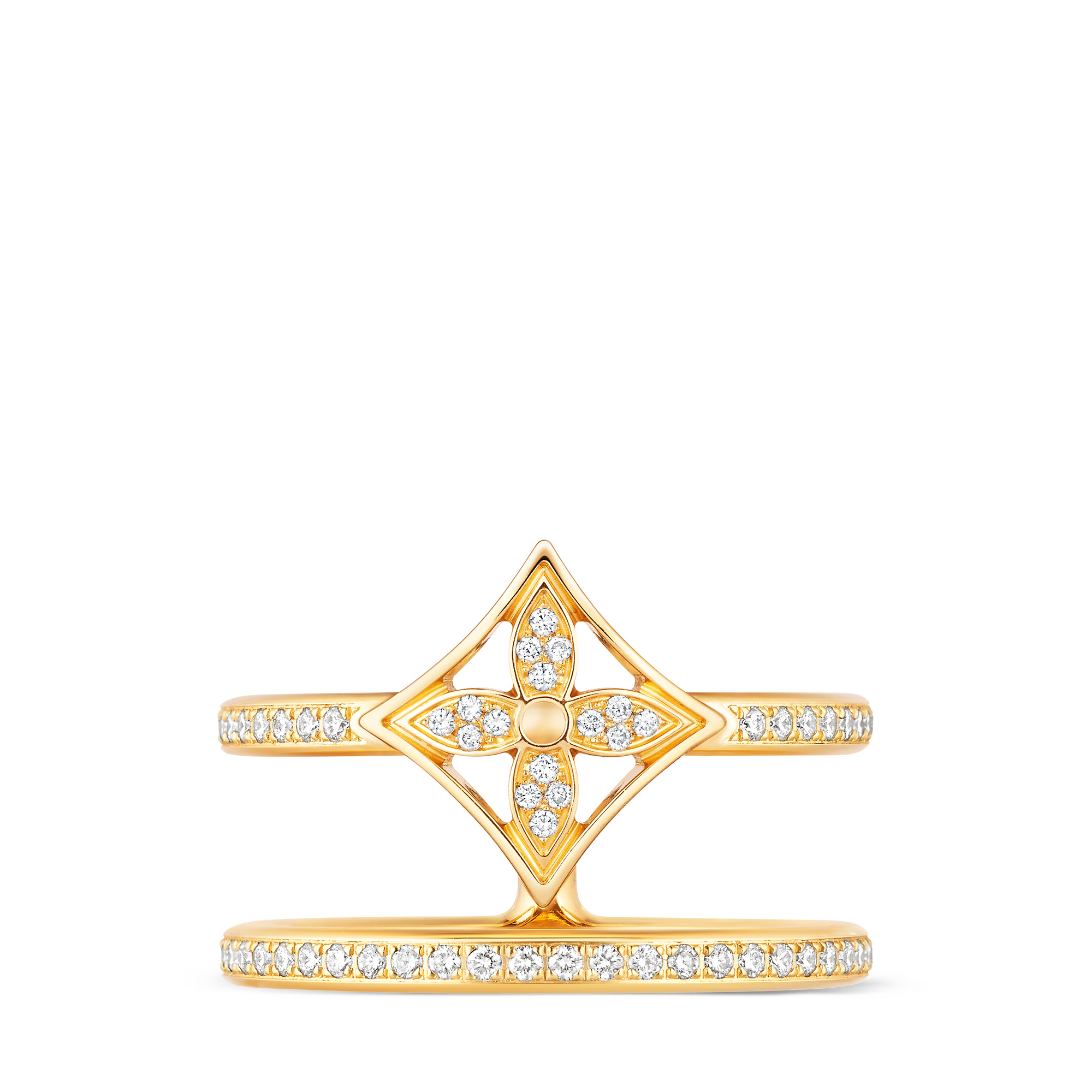 Idylle Blossom Two-Row Ring