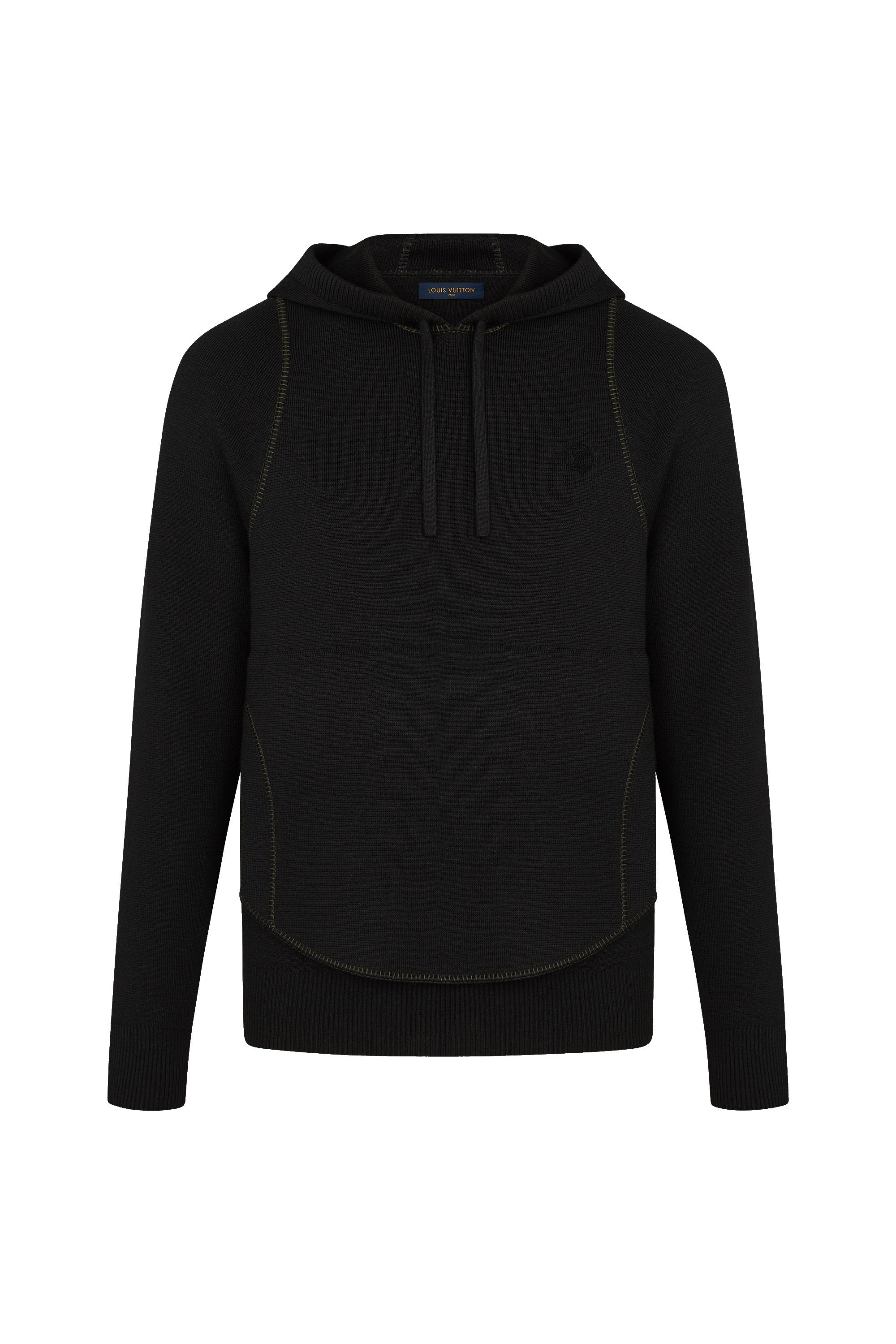 louis vuitton black hoodie