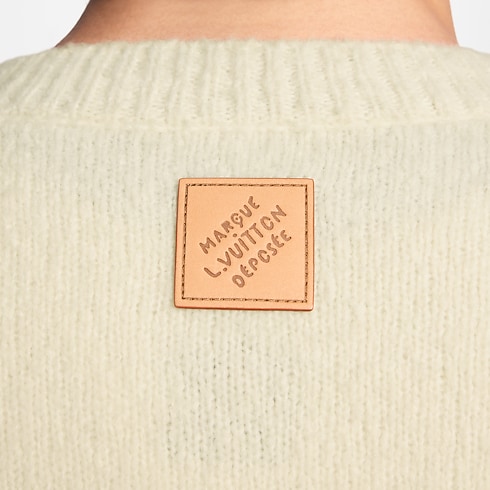Ready-to-Wear All Ready-to-Wear Intarsia Signature Long-Sleeved Pullover | Louis Vuitton ® (Product zoom)