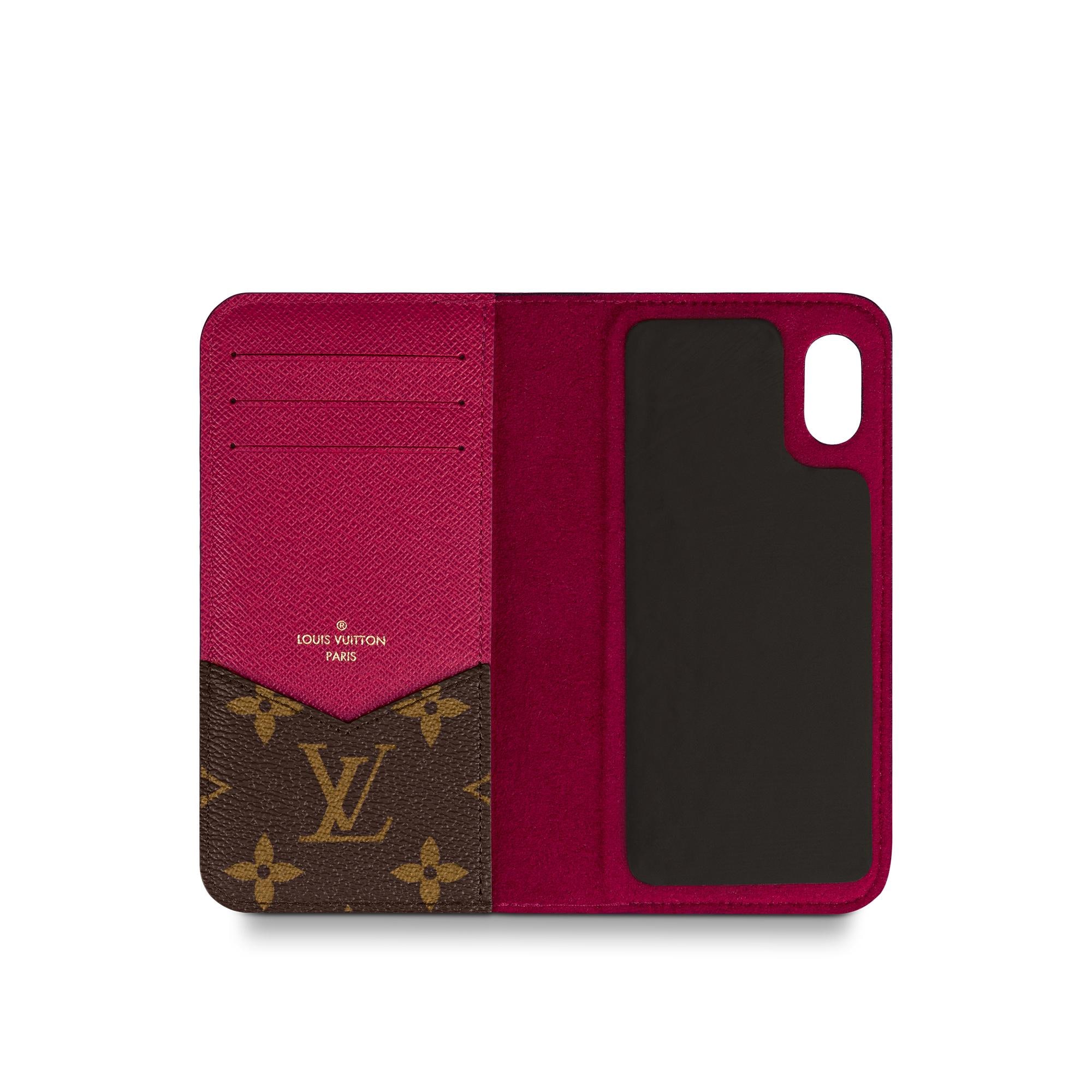 Iphone X & XS Folio Monogram - Trunks, Travel and Home - Tech 