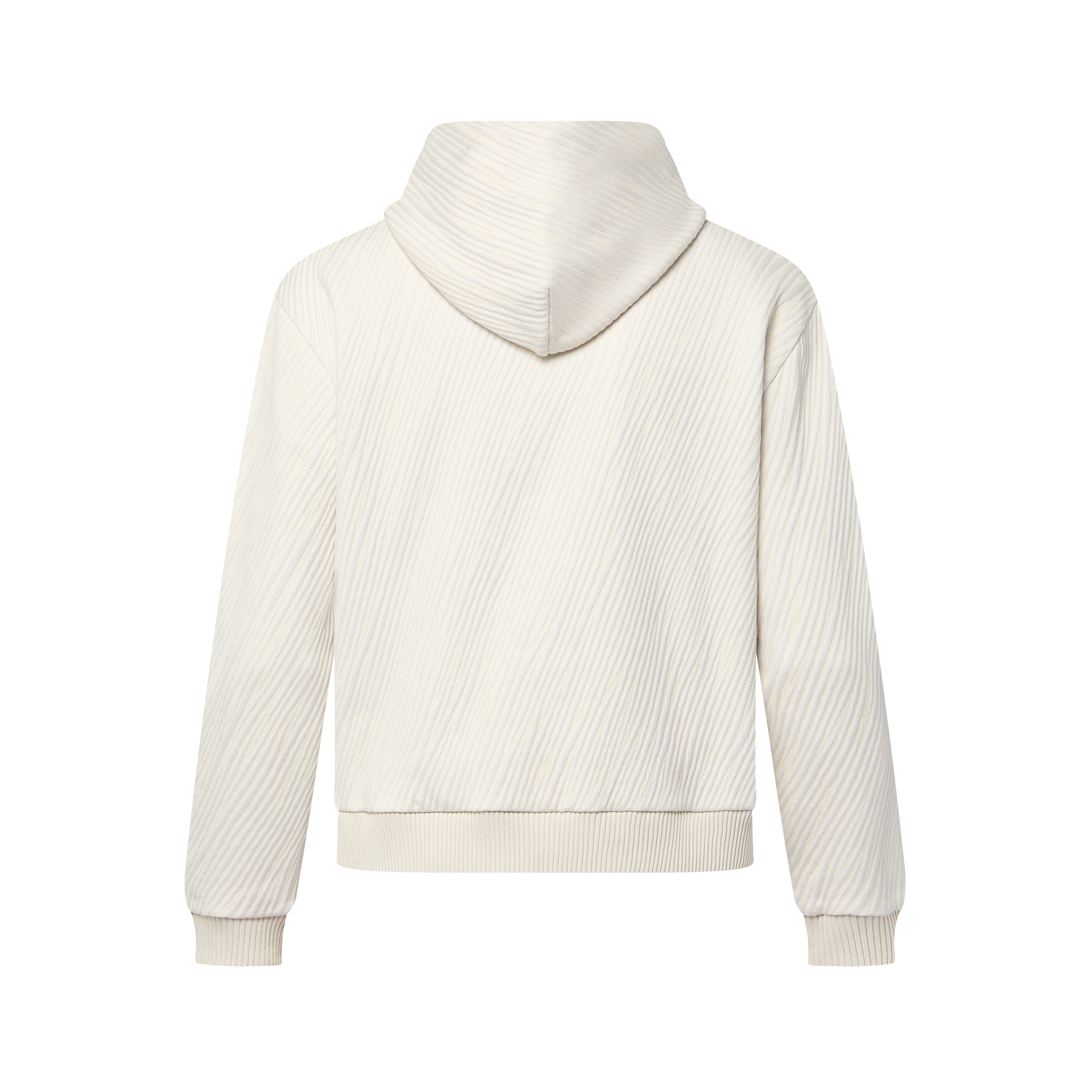  Ready-to-Wear All Ready-to-Wear Jacquard Cotton-Blend Jersey Hoodie | Louis Vuitton ® (Product zoom)