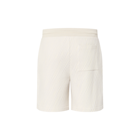 Ready-to-Wear Pants Jacquard Cotton-Blend Jersey Shorts | Louis Vuitton ® (Product zoom)