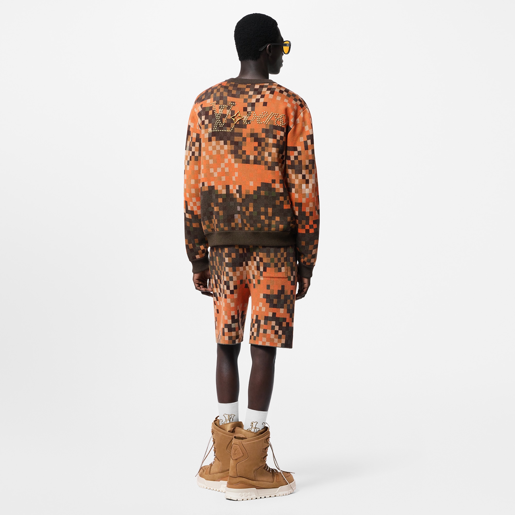  Ready-to-Wear Knitwear and Sweatshirts Jacquard Cotton Pullover | Louis Vuitton ® (Product zoom)