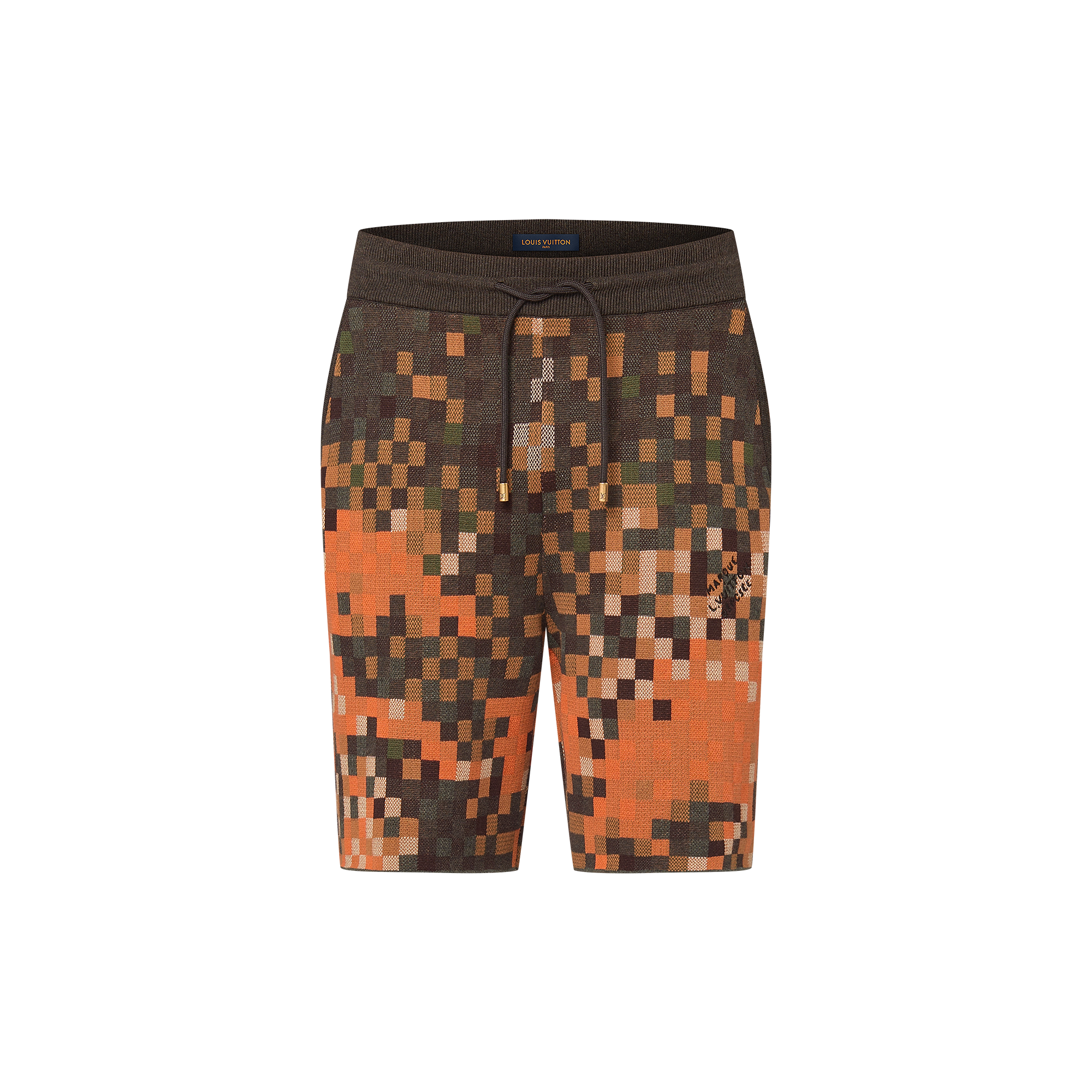 Jacquard Cotton Shorts