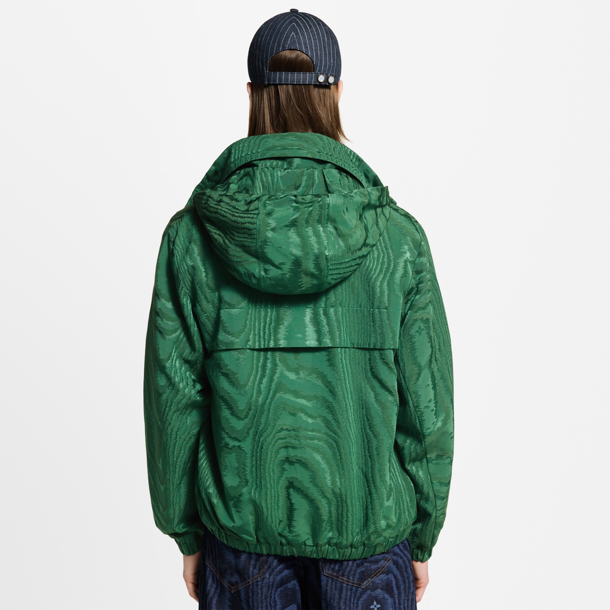  Ready-to-Wear Coats and Outerwear Jacquard Signature Windbreaker | Louis Vuitton ® (Product zoom)