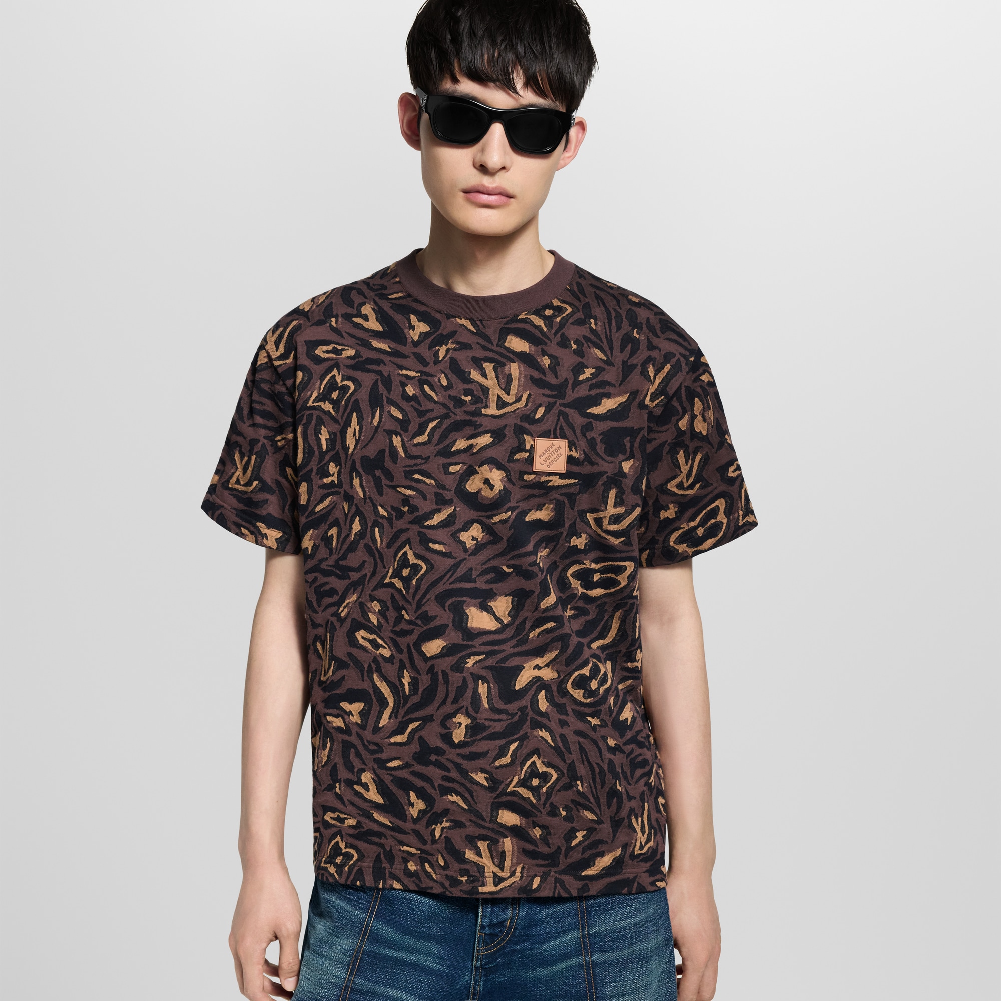  Ready-to-Wear T-Shirts and Polos Jacquard T-Shirt | Louis Vuitton ® (Product zoom)