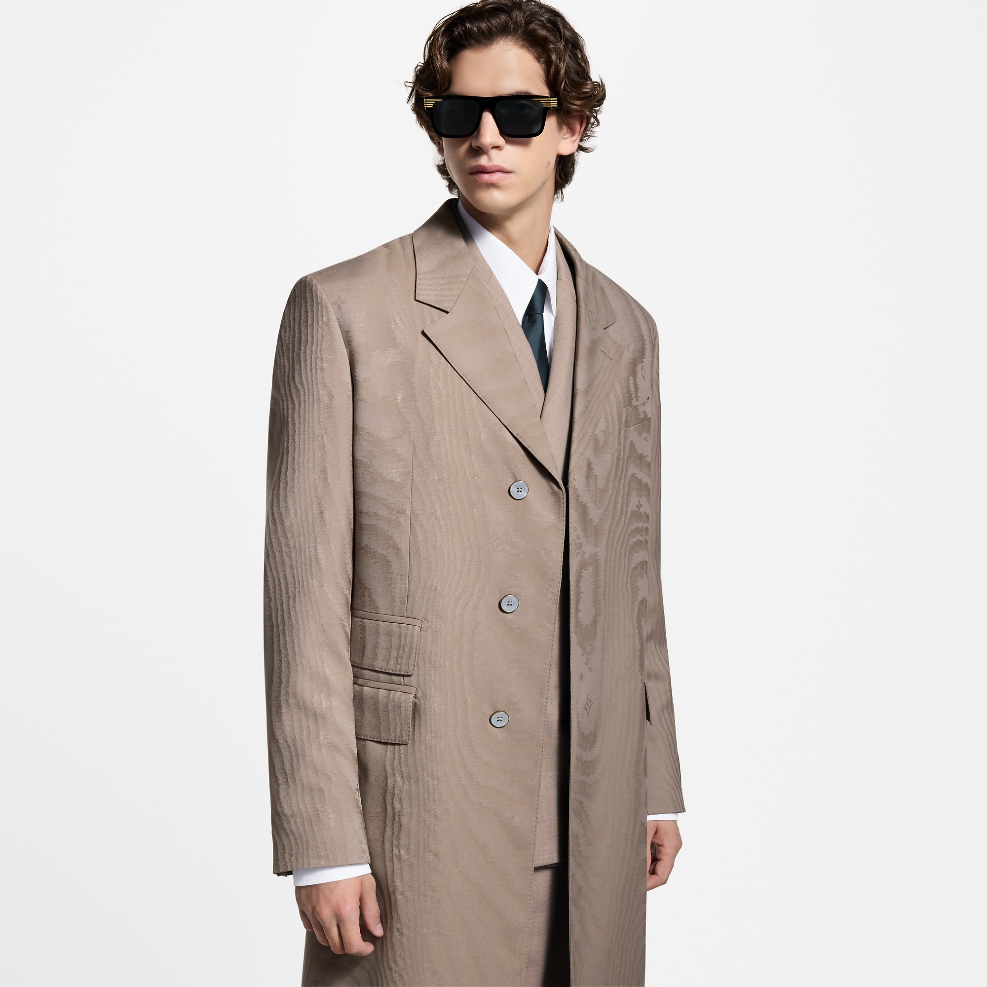 Jacquard Unlined Coat