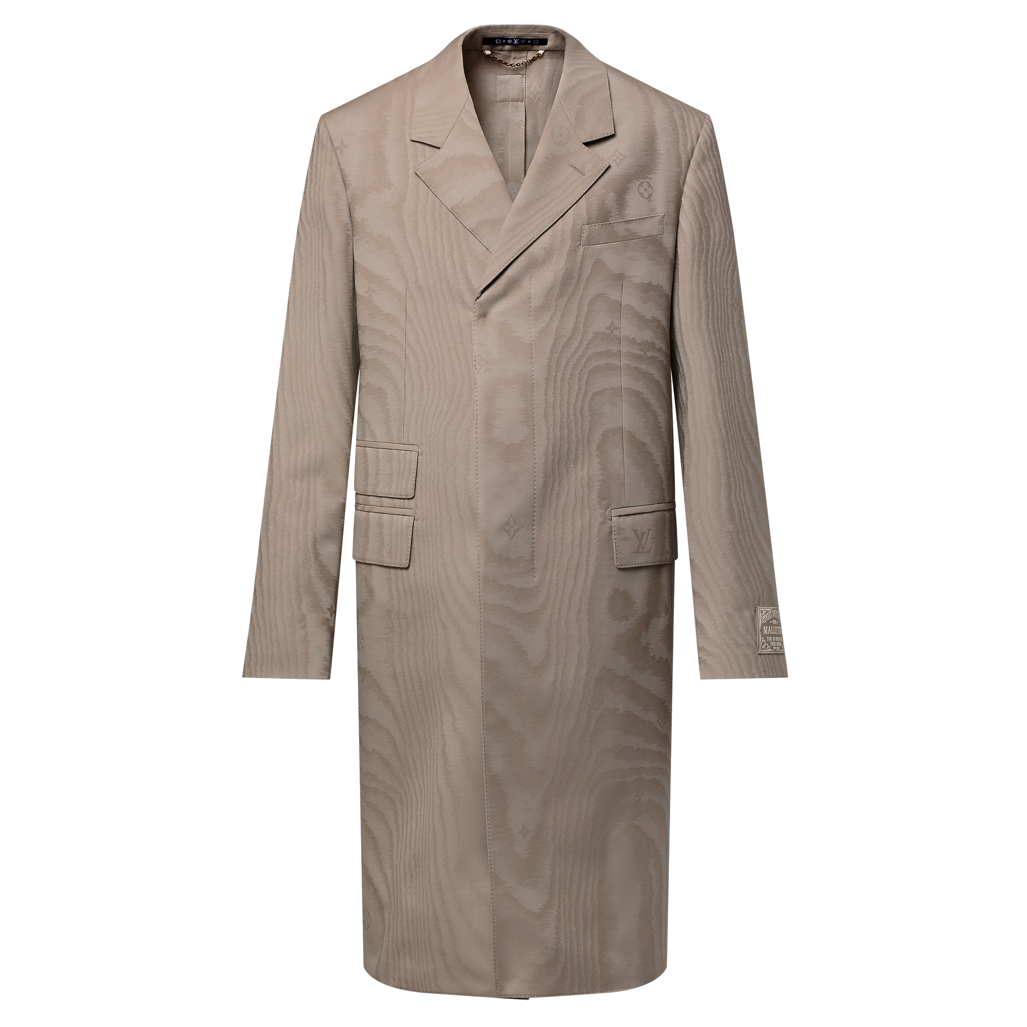 Jacquard Unlined Coat