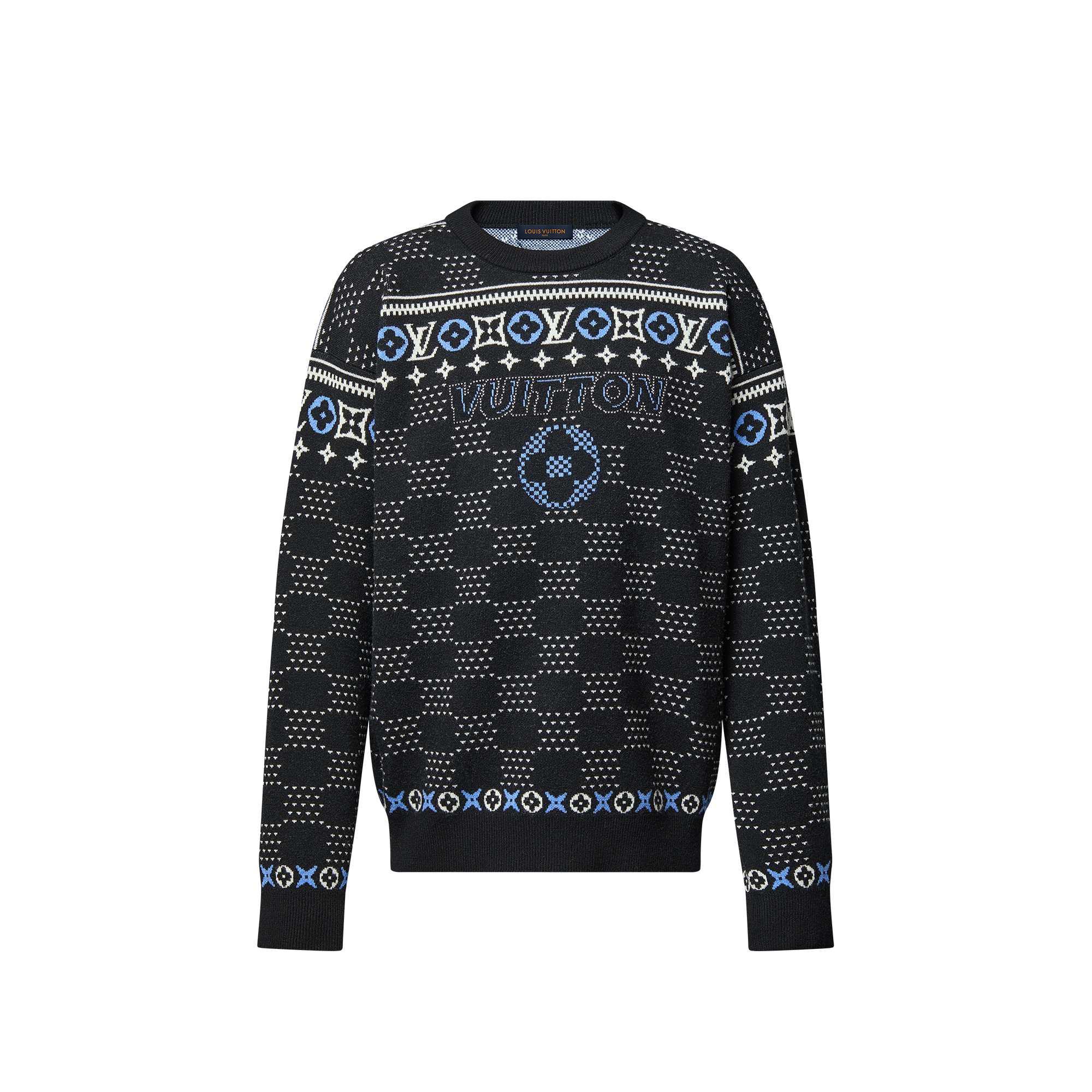  For Men LV Ski Jacquard Wool Pullover | Louis Vuitton ® (Product zoom)