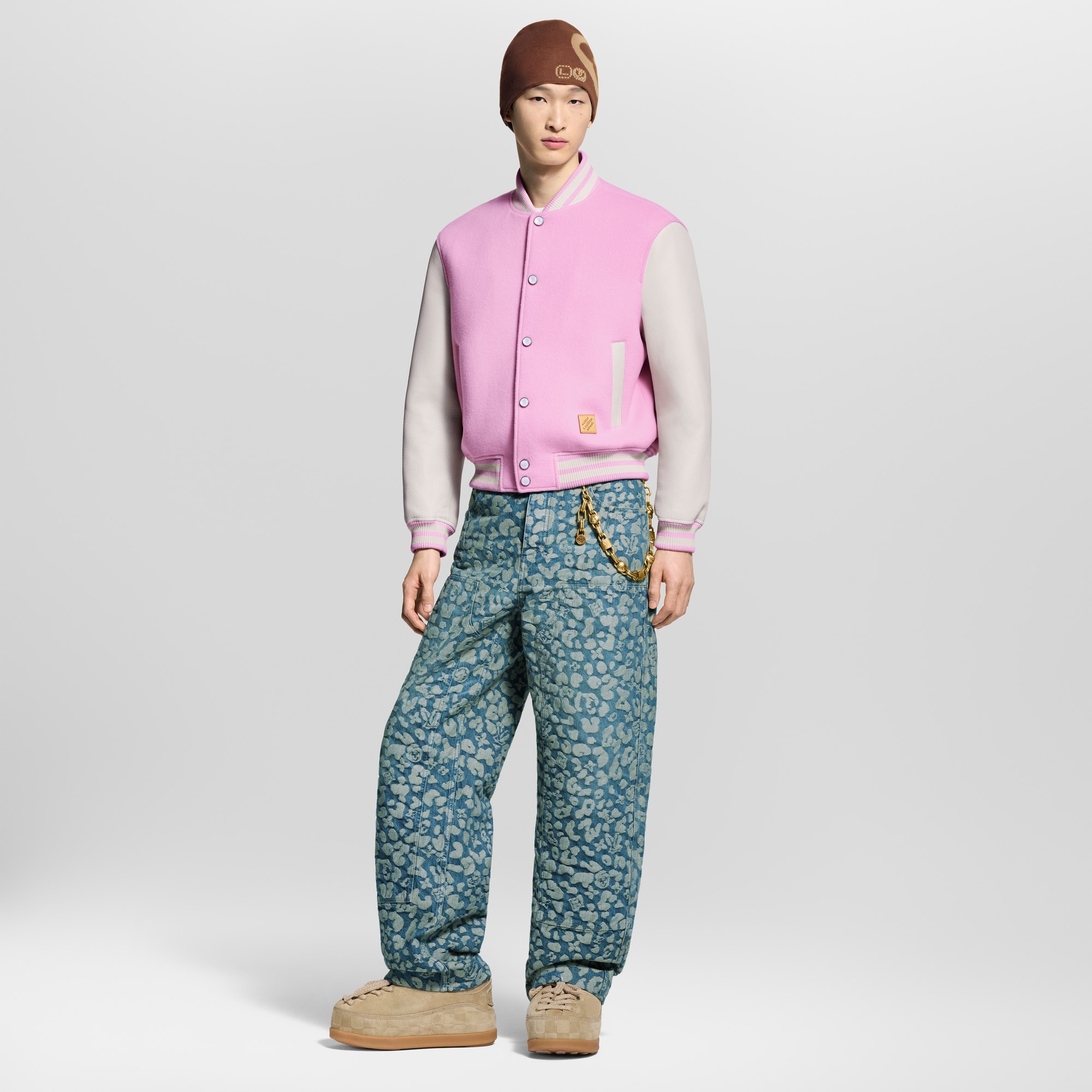  Ready-to-Wear Denim Jacquard Workwear Denim Pants | Louis Vuitton ® (Product zoom)
