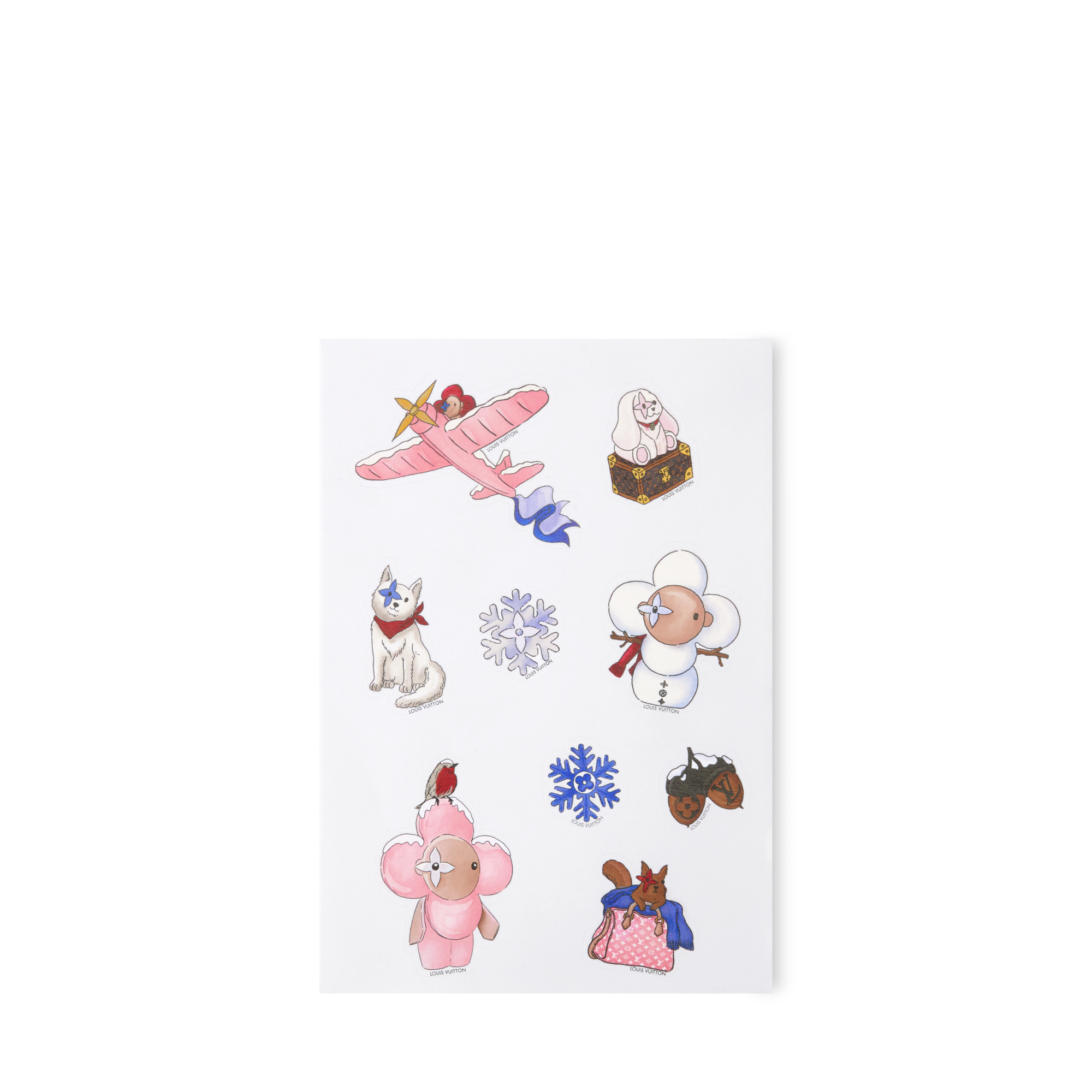 S00 Library Office and Writing Jane Notebook MM & Stickers | Louis Vuitton ® (Product zoom)