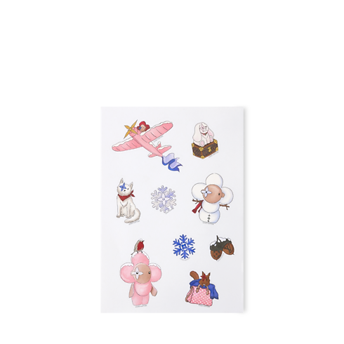 S00 Library Office and Writing Jane Notebook MM & Stickers | Louis Vuitton ® (Product zoom)