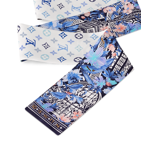 S00 Accessories Silk Squares and Bandeaus Jardin Des Plantes Bandeau | Louis Vuitton ® (Product zoom)
