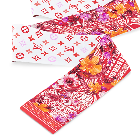 S00 Accessories Silk Squares and Bandeaus Jardin Des Plantes Bandeau | Louis Vuitton ® (Product zoom)