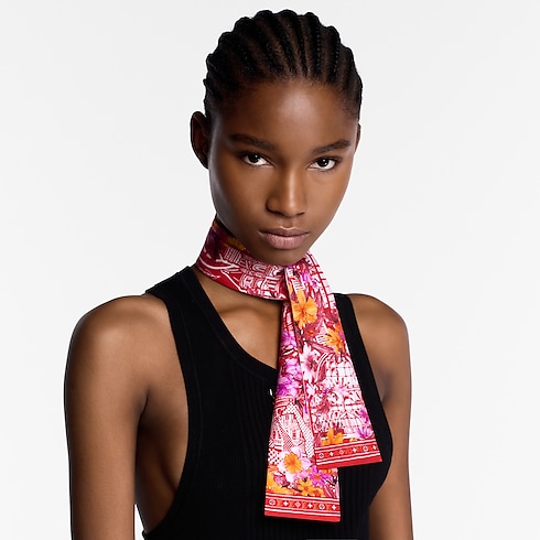 S00 Accessories Silk Squares and Bandeaus Jardin Des Plantes Bandeau | Louis Vuitton ® (Product zoom)