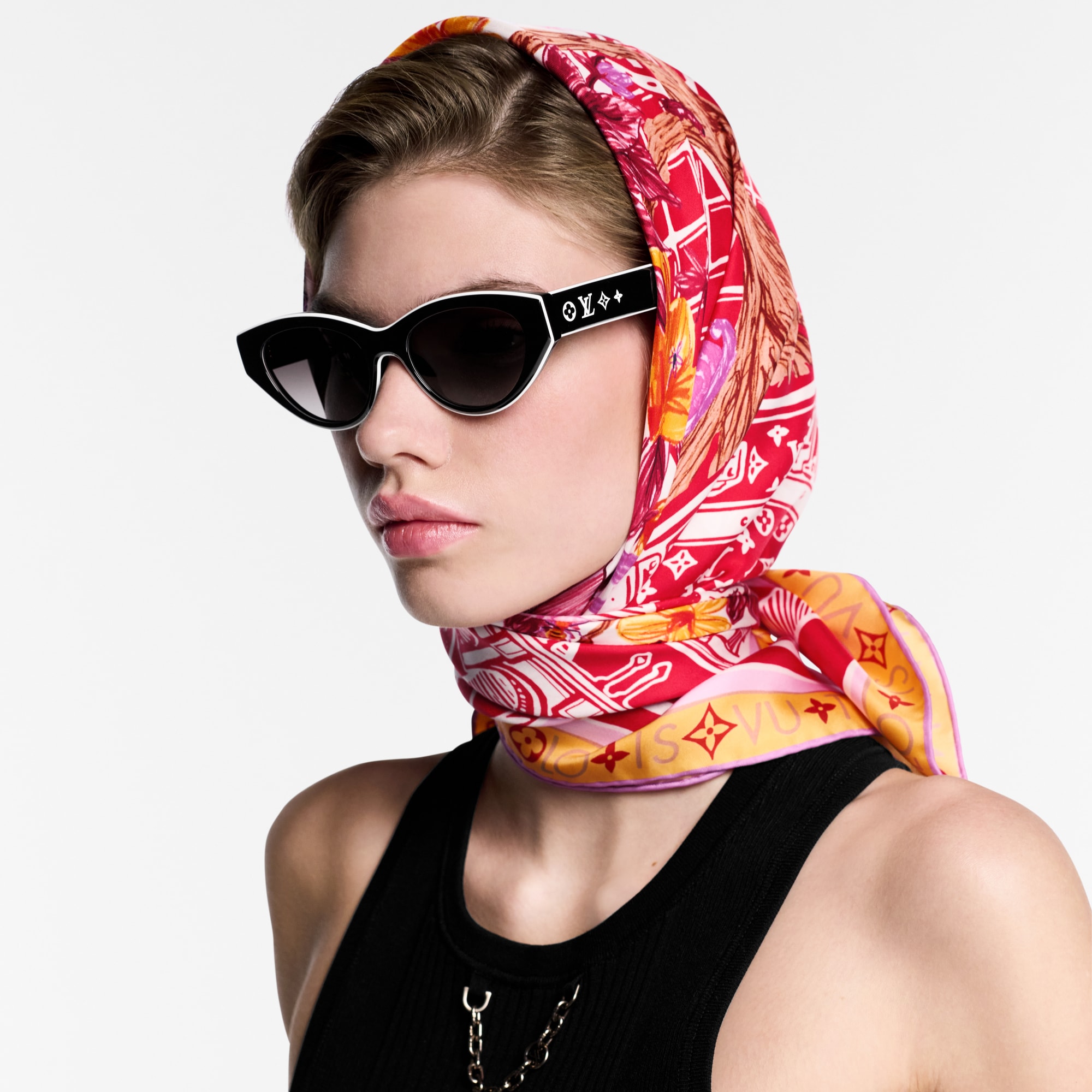S00 Accessories Silk Squares and Bandeaus  Jardin Des Plantes Square 90 | Louis Vuitton ® (Product zoom)