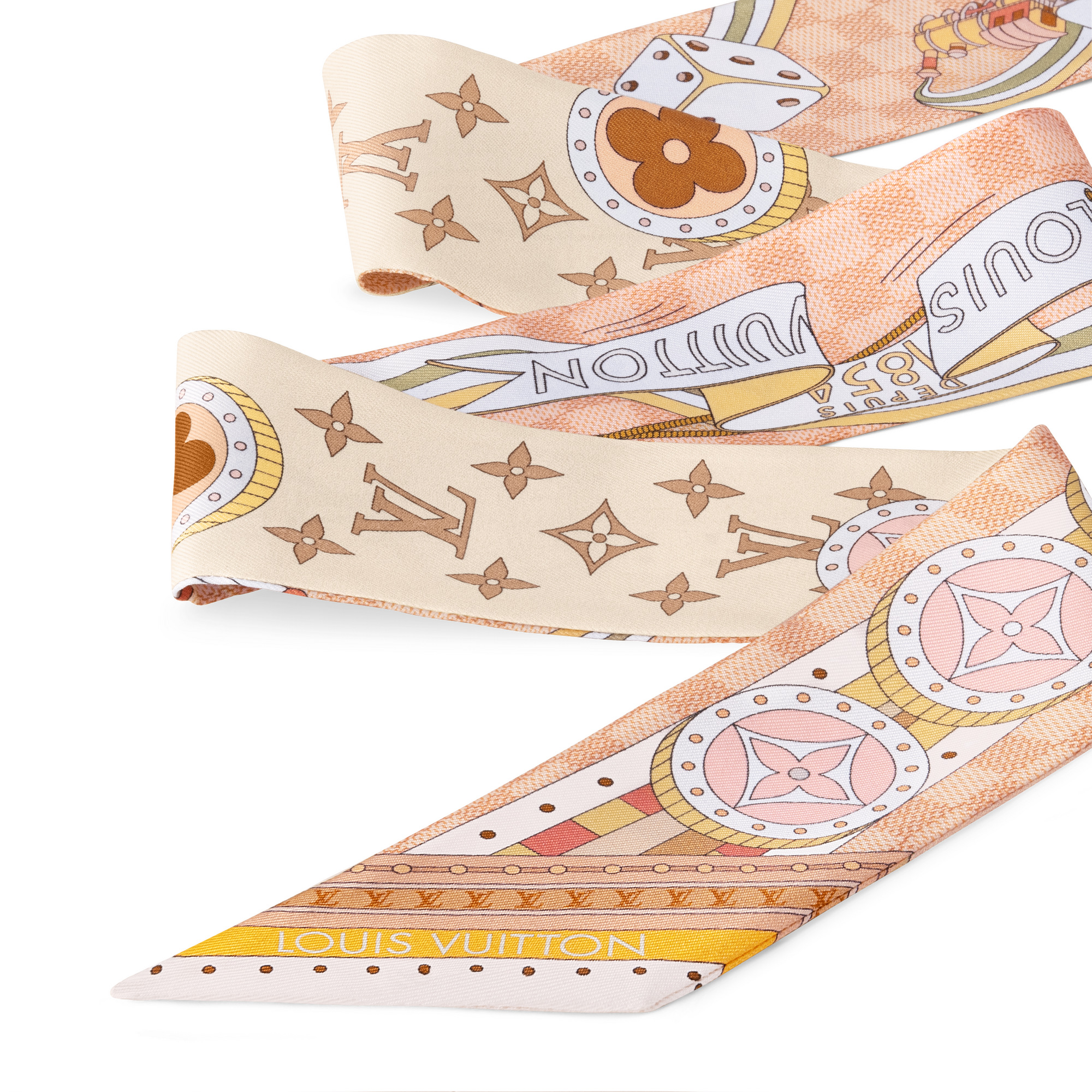 S00 Accessories Silk Squares and Bandeaus  Jeu De Voyage BB Bandeau | Louis Vuitton ® (Product zoom)