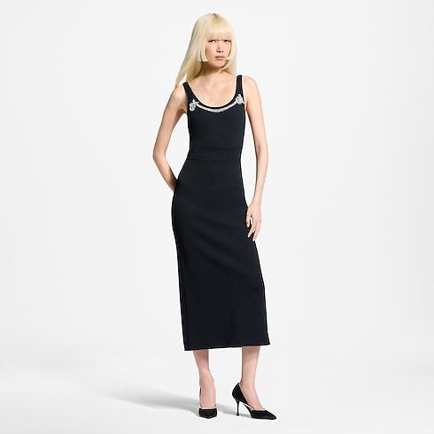 Ready-to-Wear Dresses Jewel Neck Tank Dress | Louis Vuitton ® (Product zoom)
