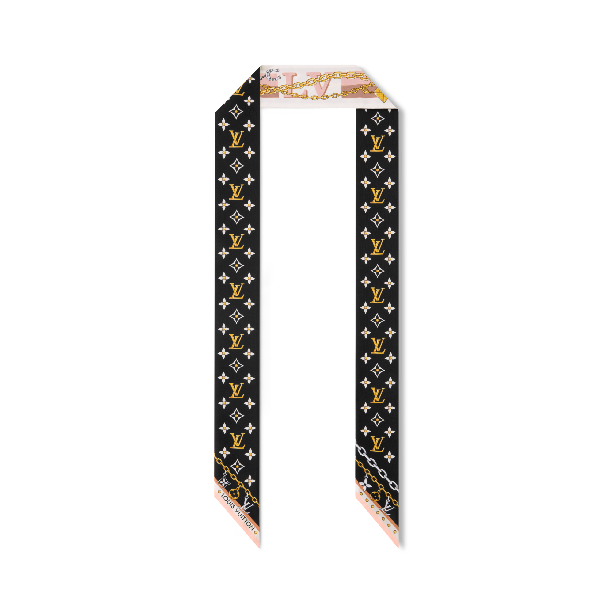 Louis Vuitton 100% Authentic Hair Bandeau Monogram Silhouette BB Bandeau S00 - Women - Accessories  main image 4