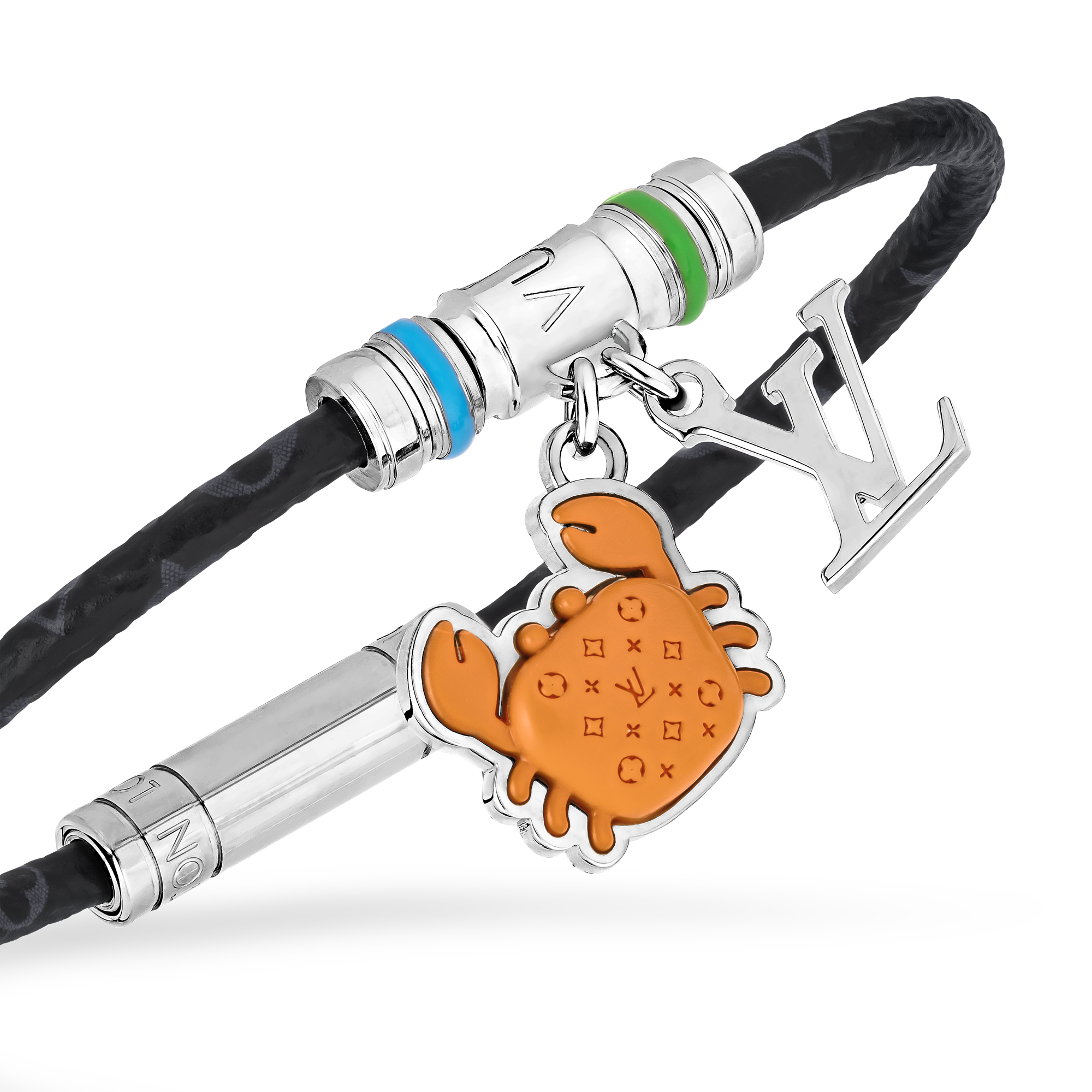 Monogram Eclipse Canvas Fashion Jewelry Bracelets Keep It Crab Bracelet | Louis Vuitton ® (Product zoom)