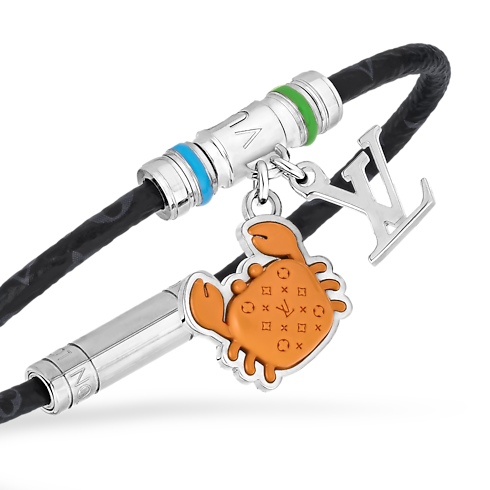 Monogram Eclipse Canvas Fashion Jewelry Bracelets Keep It Crab Bracelet | Louis Vuitton ® (Product zoom)