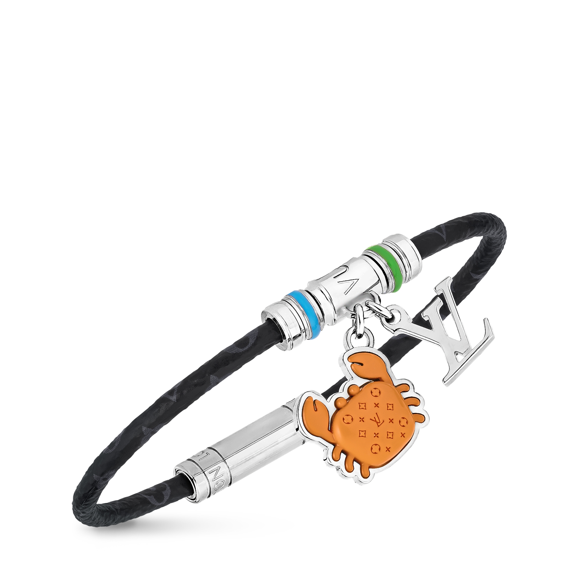 Monogram Eclipse Canvas Fashion Jewelry Bracelets Keep It Crab Bracelet | Louis Vuitton ® (Product zoom)