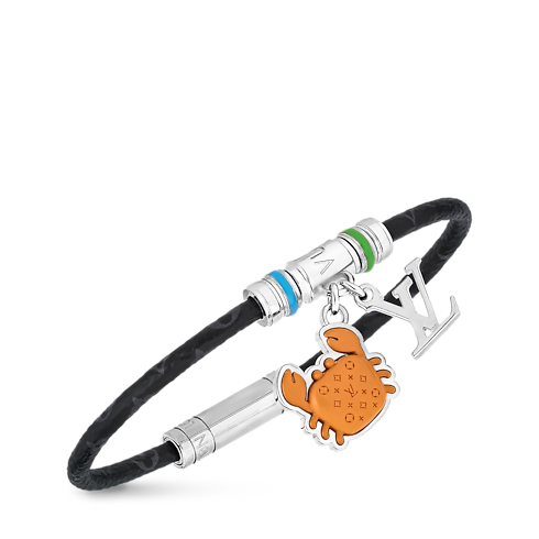 Monogram Eclipse Canvas Fashion Jewelry Bracelets Keep It Crab Bracelet | Louis Vuitton ® (Product zoom)