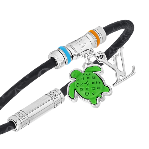 Monogram Eclipse Canvas Fashion Jewelry Bracelets Keep It Turtle Bracelet | Louis Vuitton ® (Product zoom)