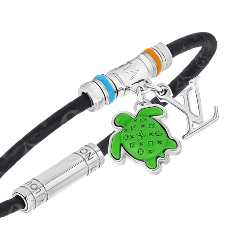 Monogram Eclipse Canvas Fashion Jewelry Bracelets Keep It Turtle Bracelet | Louis Vuitton ® (Product zoom)