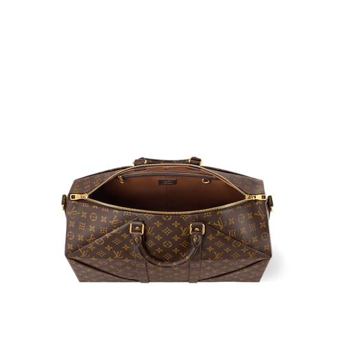 Autres Cuirs Monogram Travel Rolling Luggage Keepall 50 | Louis Vuitton ® (Product zoom)