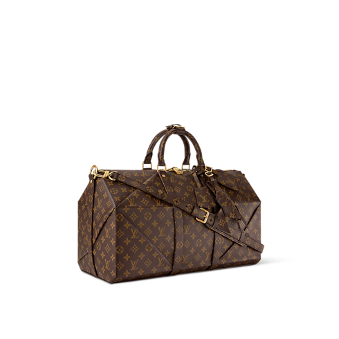 Autres Cuirs Monogram Travel Rolling Luggage Keepall 50 | Louis Vuitton ® (Product zoom)