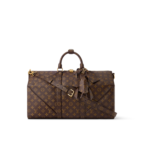 Autres Cuirs Monogram Travel Rolling Luggage Keepall 50 | Louis Vuitton ® (Product zoom)