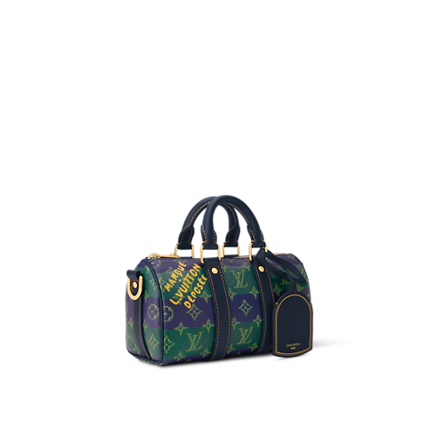 Monogram Heritage Men's Bags LV Icons Keepall Bandoulière 25 | Louis Vuitton ® (Product zoom)