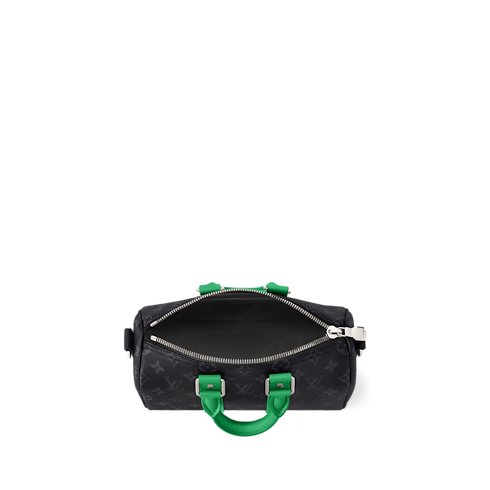 Monogram Eclipse Men's Bags LV Icons Keepall Bandoulière 25 | Louis Vuitton ® (Product zoom)