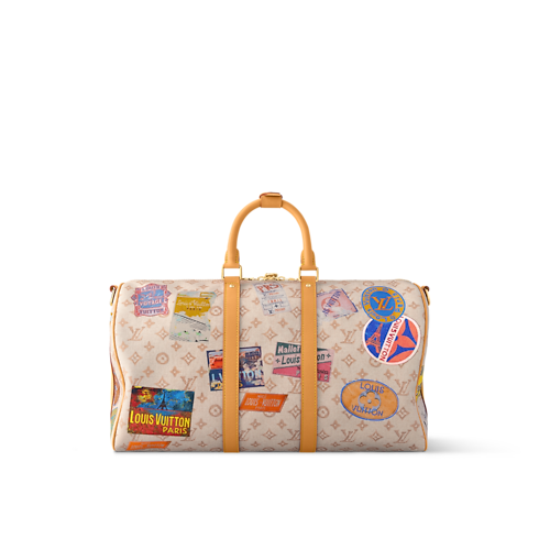 Other Monogram Canvas Travel Travel Bags Keepall Bandoulière 45 | Louis Vuitton ® (Product zoom)