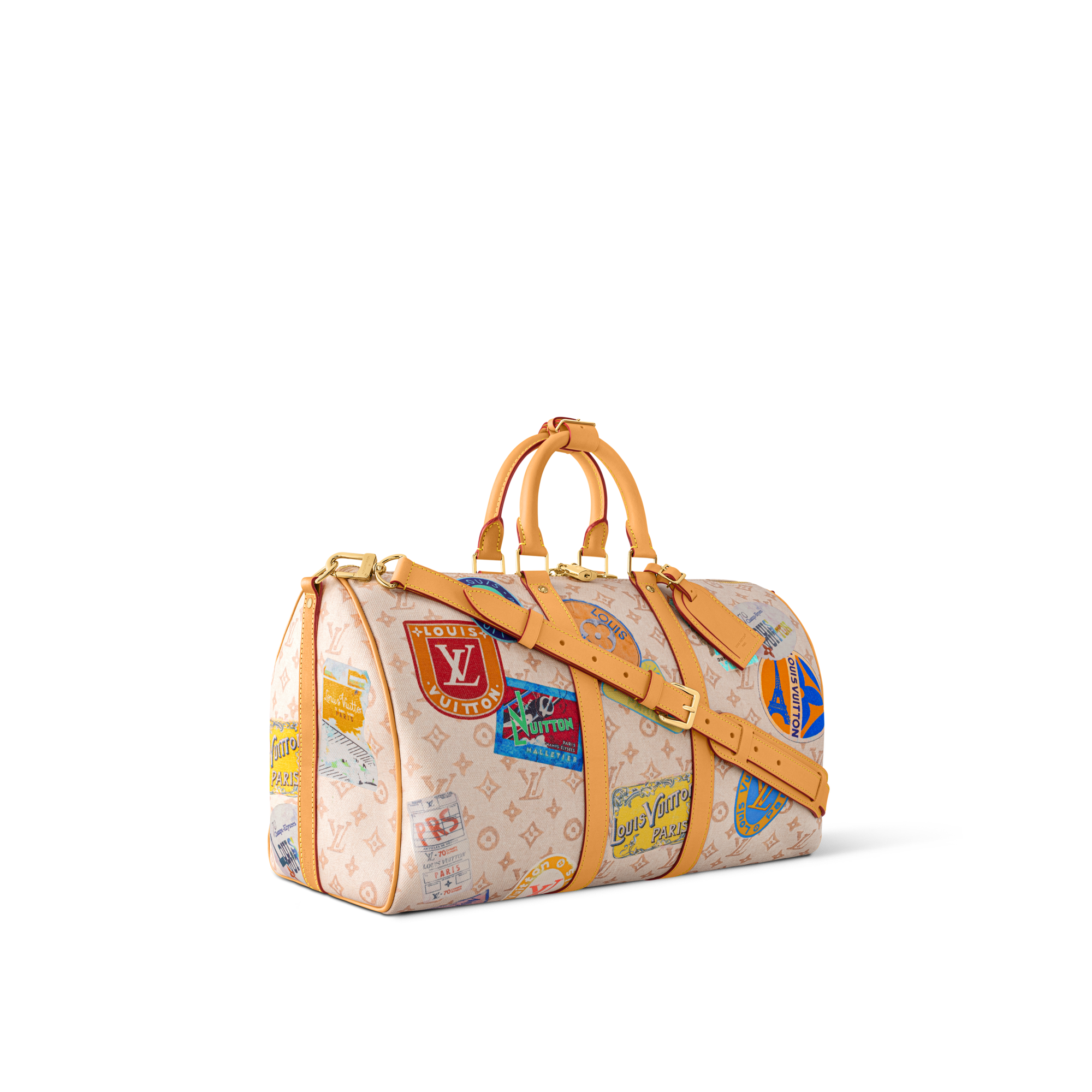 Other Monogram Canvas Travel Travel Bags Keepall Bandoulière 45 | Louis Vuitton ® (Product zoom)