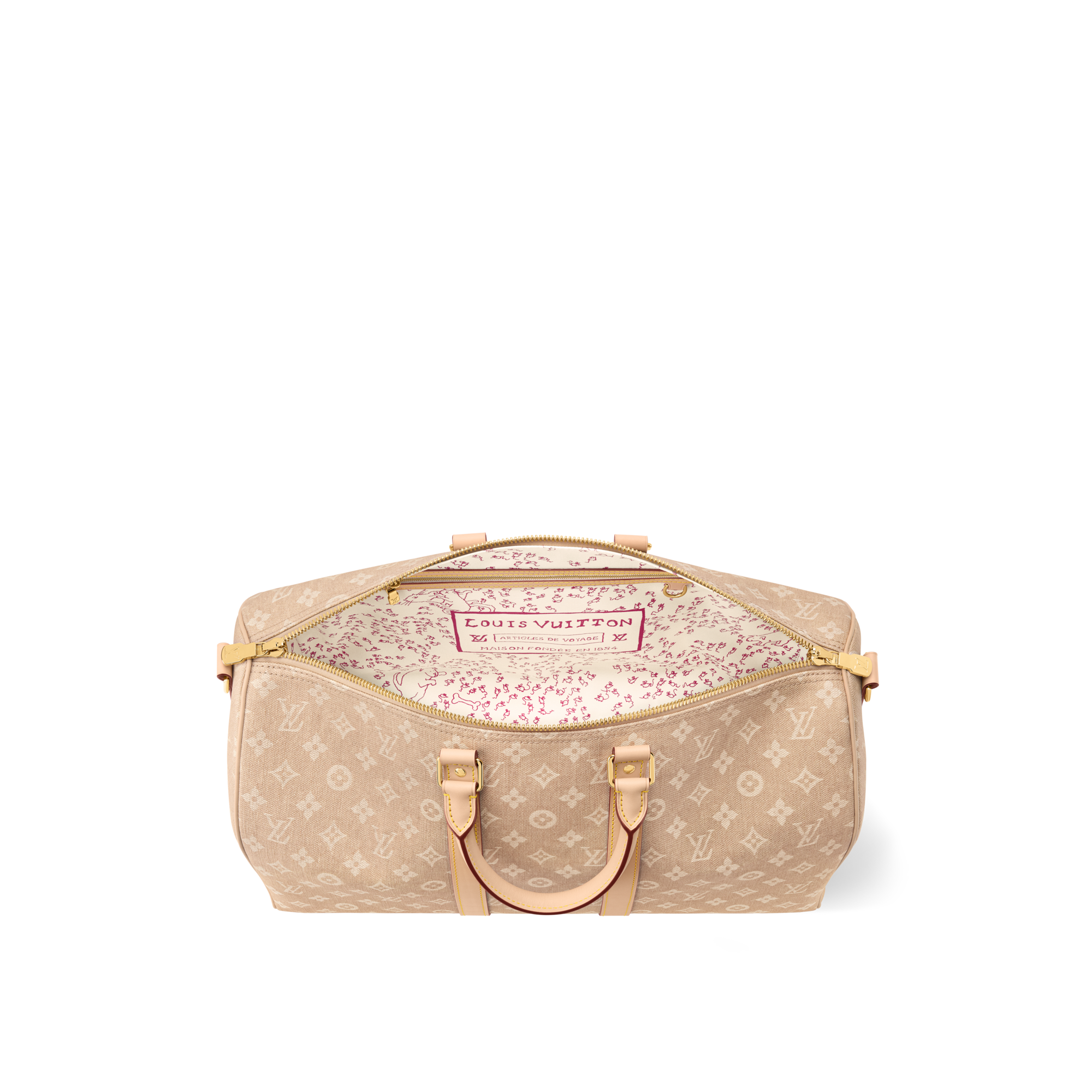 Other Monogram Canvas Travel Travel Bags Keepall Bandoulière 45 | Louis Vuitton ® (Product zoom)