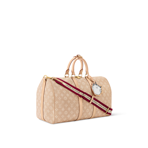 Other Monogram Canvas Travel Travel Bags Keepall Bandoulière 45 | Louis Vuitton ® (Product zoom)