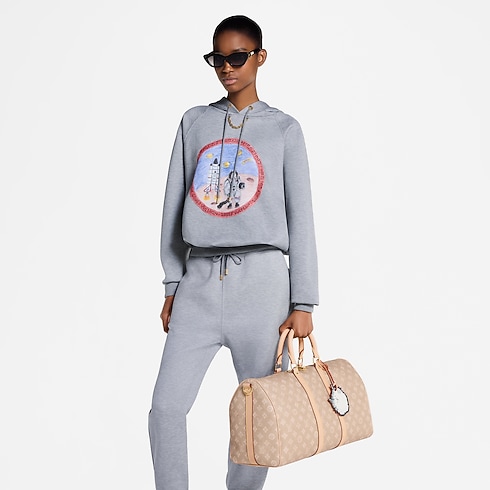 Other Monogram Canvas Travel Travel Bags Keepall Bandoulière 45 | Louis Vuitton ® (Product zoom)