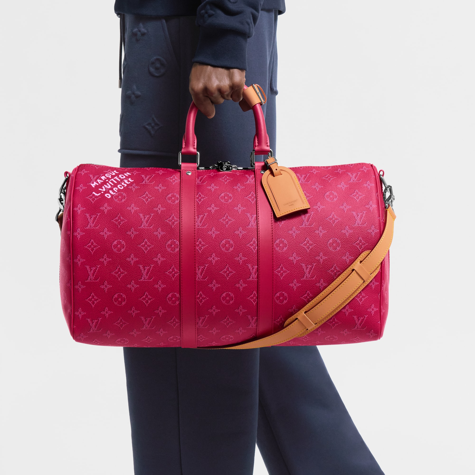 G71 Travel Travel Bags Keepall Bandoulière 45 | Louis Vuitton ® (Product zoom)