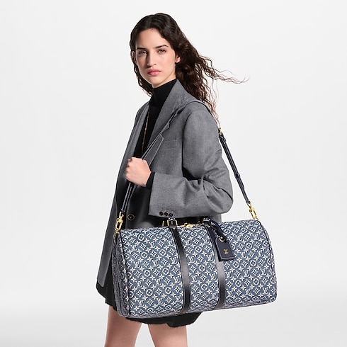 Other Monogram Canvas Travel Bags and Rolling Luggage Travel Bags Keepall Bandoulière 45 | Louis Vuitton ® (Product zoom)