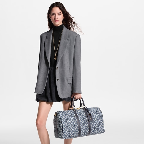 Other Monogram Canvas Travel Bags and Rolling Luggage Travel Bags Keepall Bandoulière 45 | Louis Vuitton ® (Product zoom)