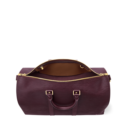 Epi Leather Travel Bags and Rolling Luggage Travel Bags Keepall Bandoulière 45 | Louis Vuitton ® (Product zoom)